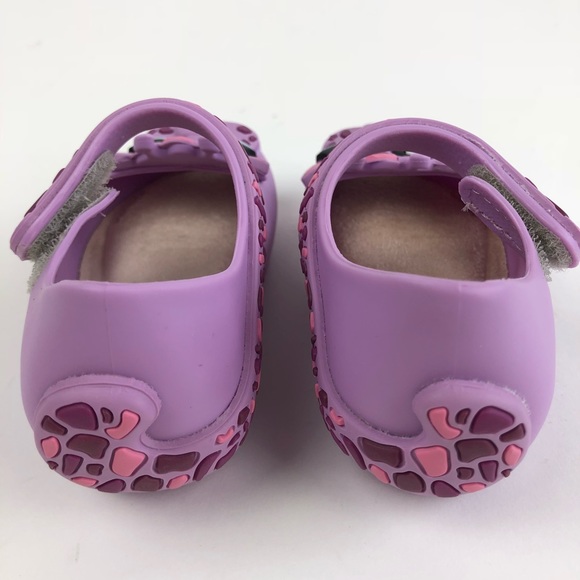 Mini Melissa Giraffe Mary Janes Shoes purple NIB - Picture 5 of 8